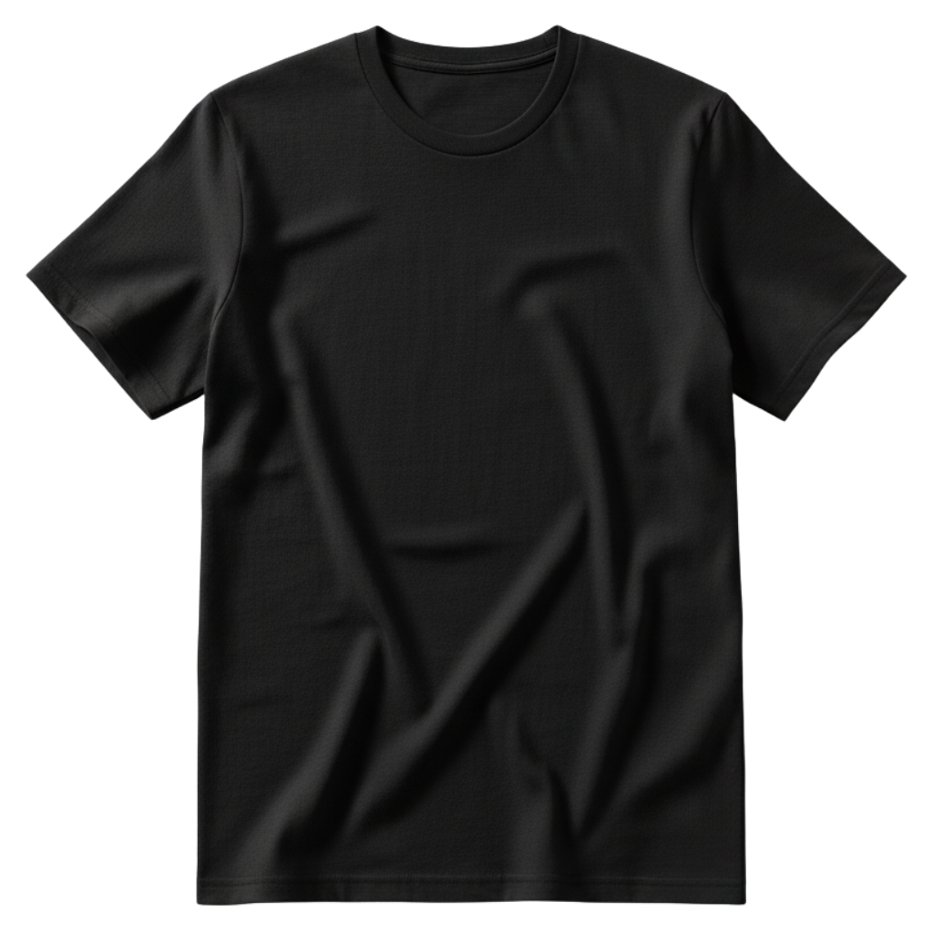 Playera black - front
